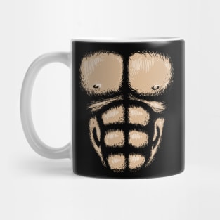 Gorilla Chest Brown Mug